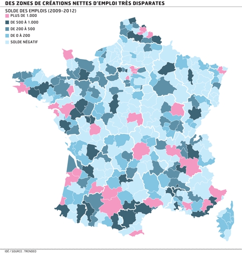 Territoires et emploi 2009-2012 Territoires et emploi 2009-2012