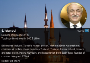 Turquie - Milliardaires