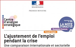 L'ajustement de l'emploi pendant la crise