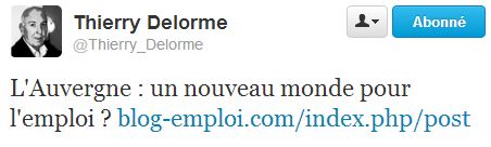New Deal Auvergne - Tweet TDelorme