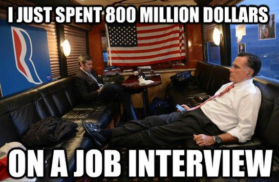 Romney a échoué à son entretien d'embauche