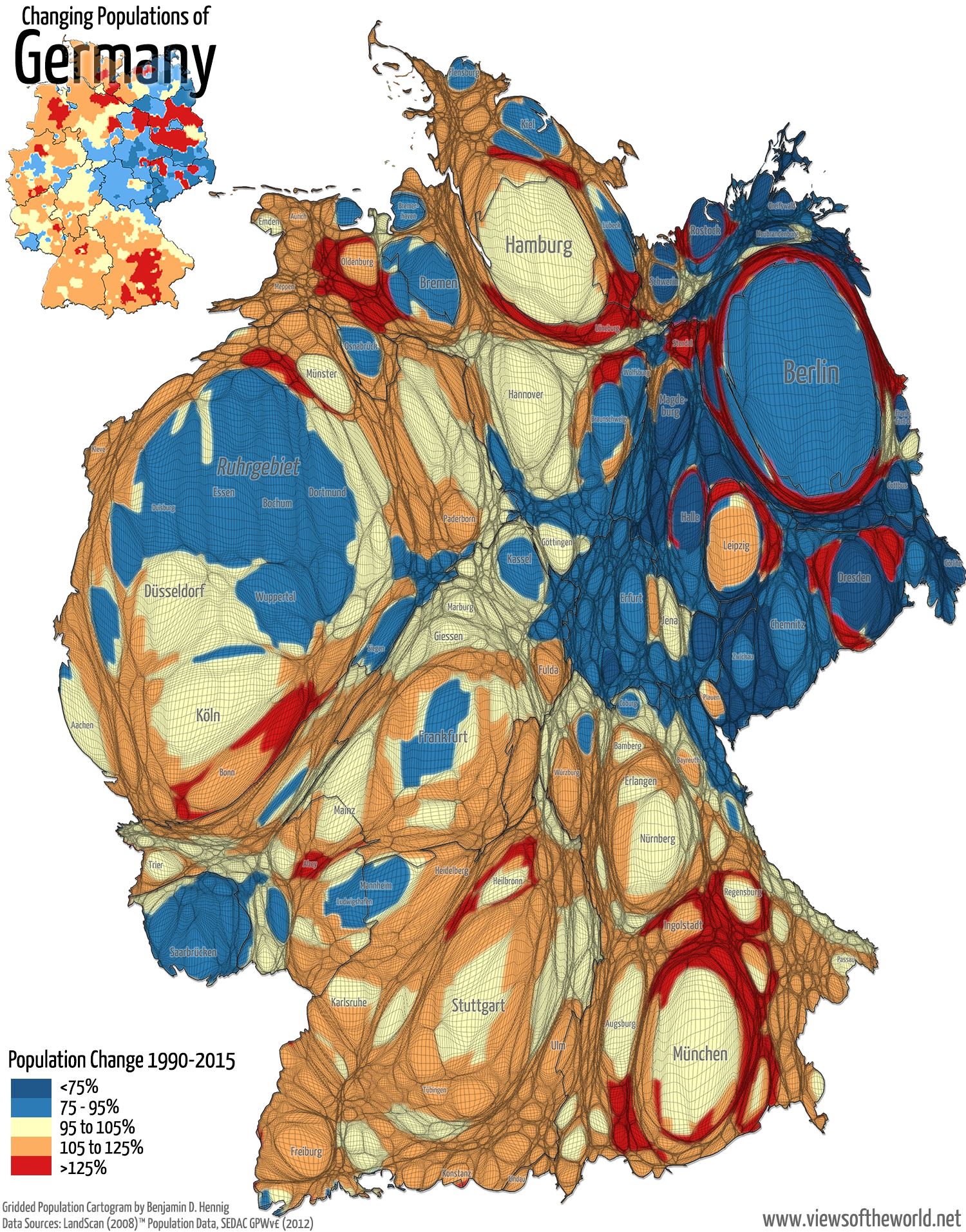 Changing Populations of Germany Changing Populations of Germany