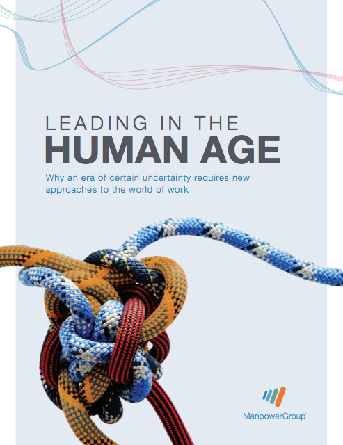 Leading in the Human Age - Couverture Livre Blanc Leading in the Human Age - Couverture Livre Blanc