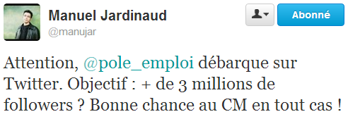 Tweet Jardinaud