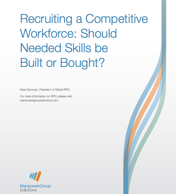 Recruiting a competitive workforce - Buy vs Build