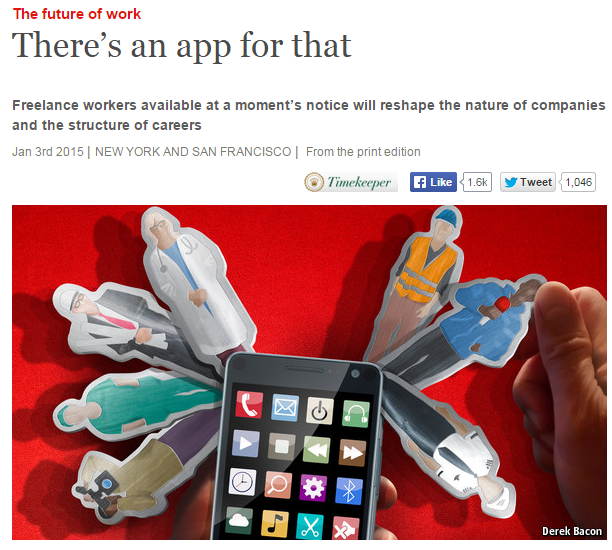 Article de The Economist "There’s an app for that"