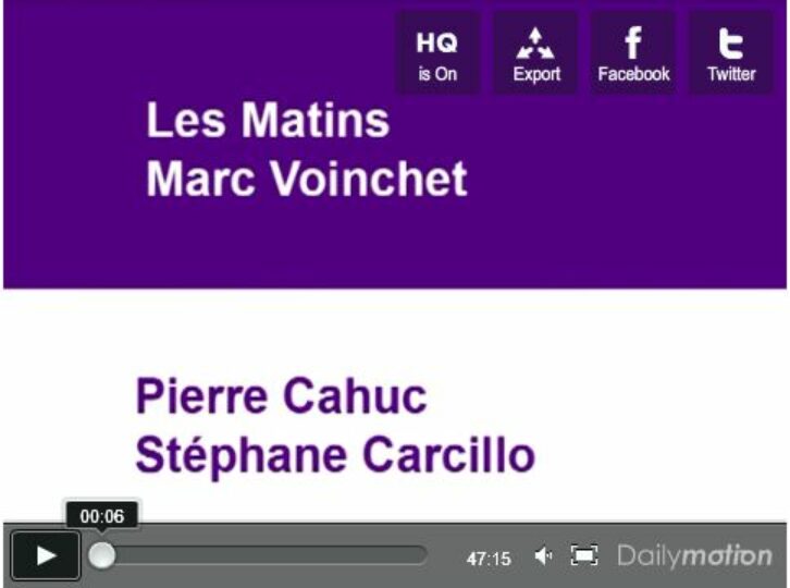 « Une jeunesse française coupée en deux? », sur France Culture