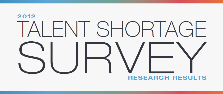 Talent Shortage 2012