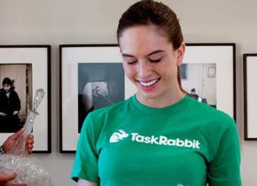 Taskrabbit's homepage