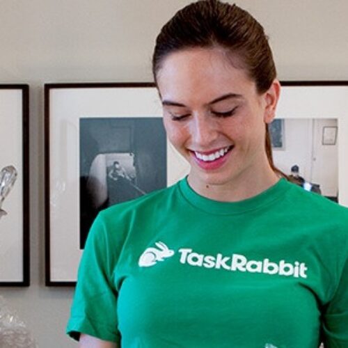 Taskrabbit's homepage